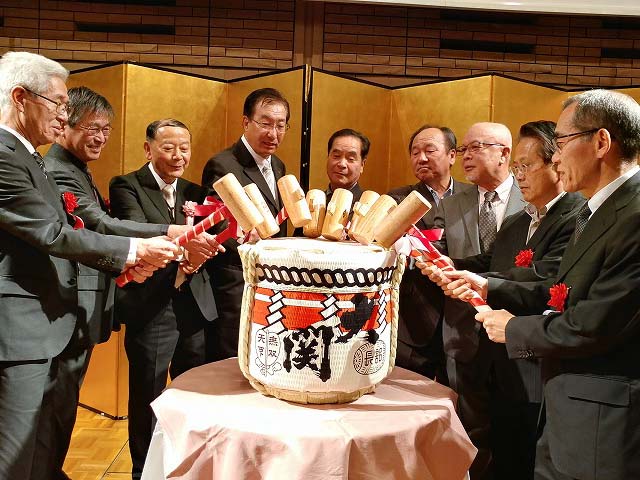 渡部建設株式会社　創立10周年記念パーティー